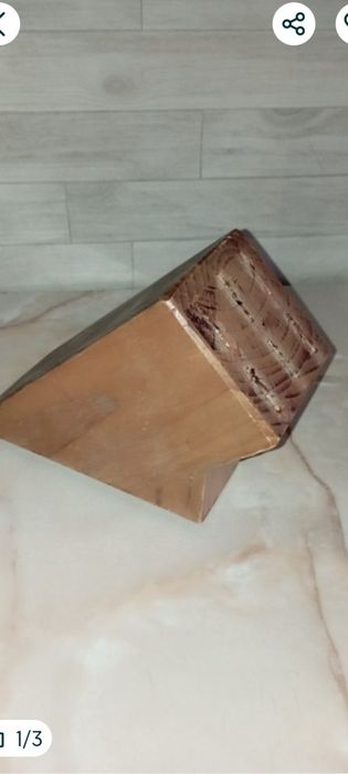 suport cuțit din lemn