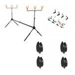Rod Pod 4 posturi, 4 avertizori si 4 swingere cu led