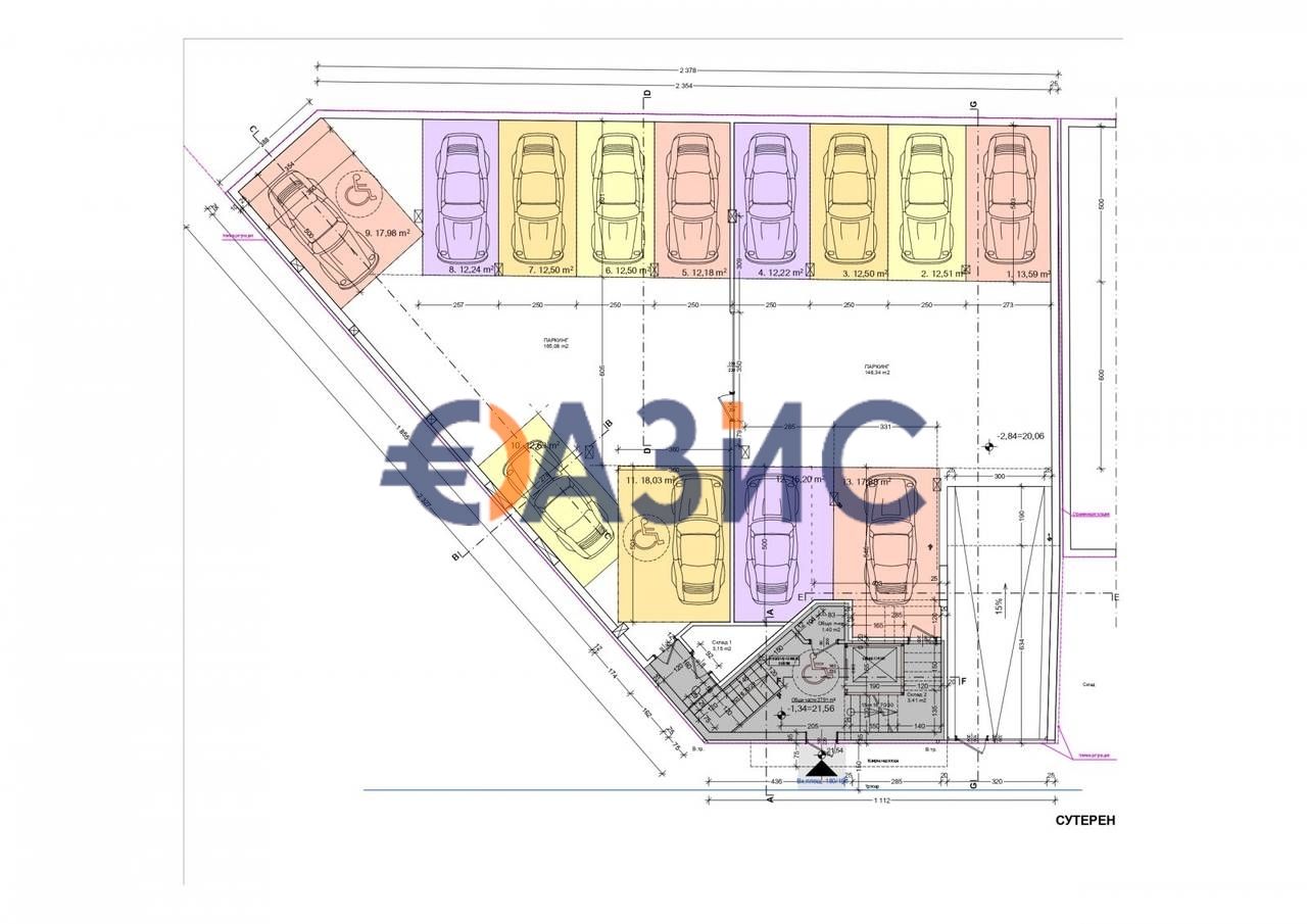 Продава се Тристаен апартамент в Бургас, Център - 134 кв.м за 1803 €/кв.м - Снимка #7