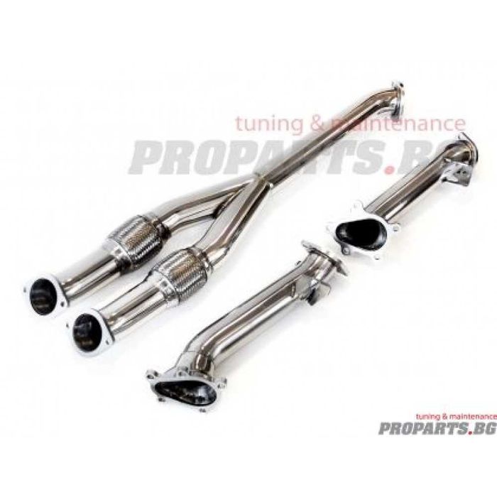 Downpipe и Y-пайп за Nissan GT-R R35 даунпайп