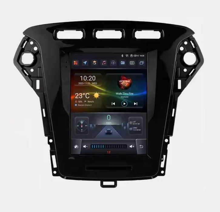 Мултимедия 9.7″ за FORD MONDEO 3 FACE MK4 Android 14 Carplay навигация