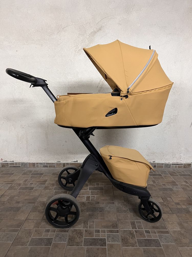 Stokke Xplory X Golden Yellow плюс аксесоари