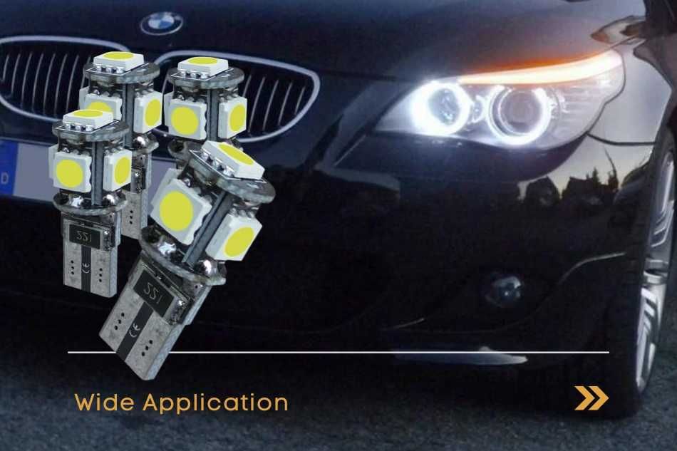 Bec LED SMD SuperBright BMW 5 ser. E60 & E61 : T10 510 5W5 CanBus OK