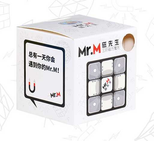 Кубик Рубика Sengsо 3x3x3 Mr.M. магнитный