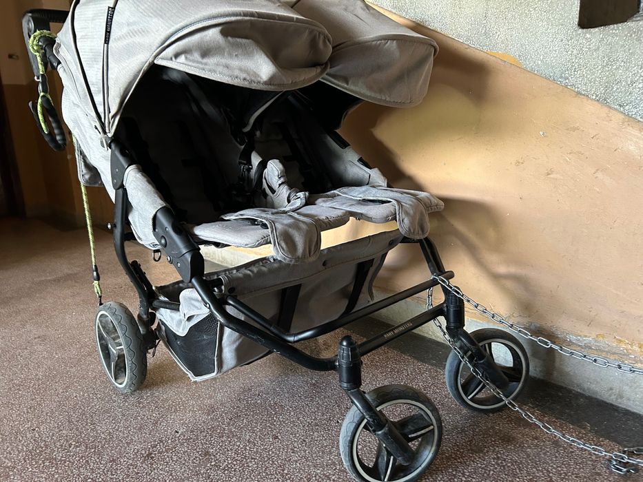 Количка за близнаци Baby Monsters Easy Twin Helsinki Special Edition
