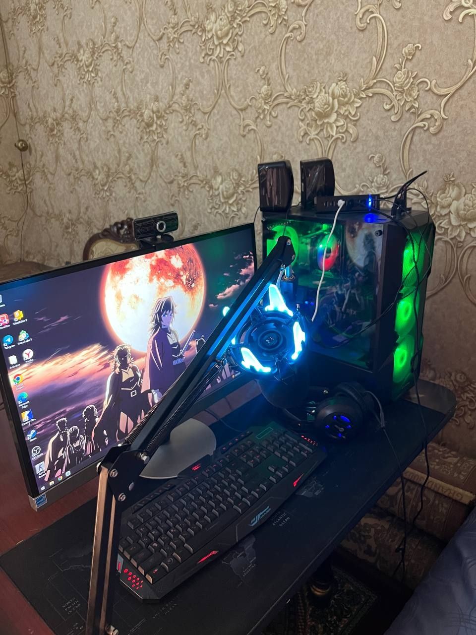 Игровой пк с комплектом для стрима