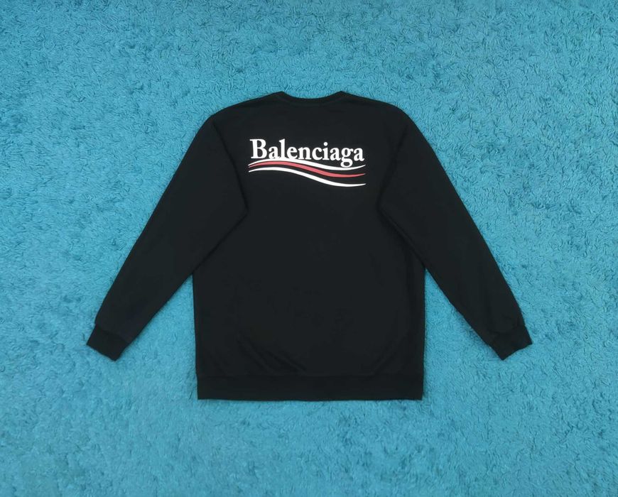 Bluza Balenciaga Political Campaign Black