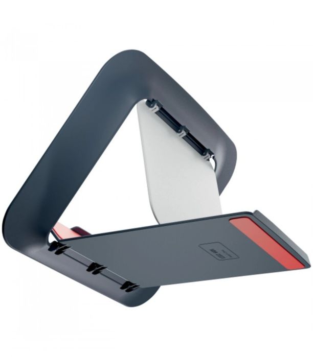 Suport ergonomic, pentru laptop, ajustabil, gri antracit LEITZ Cosy