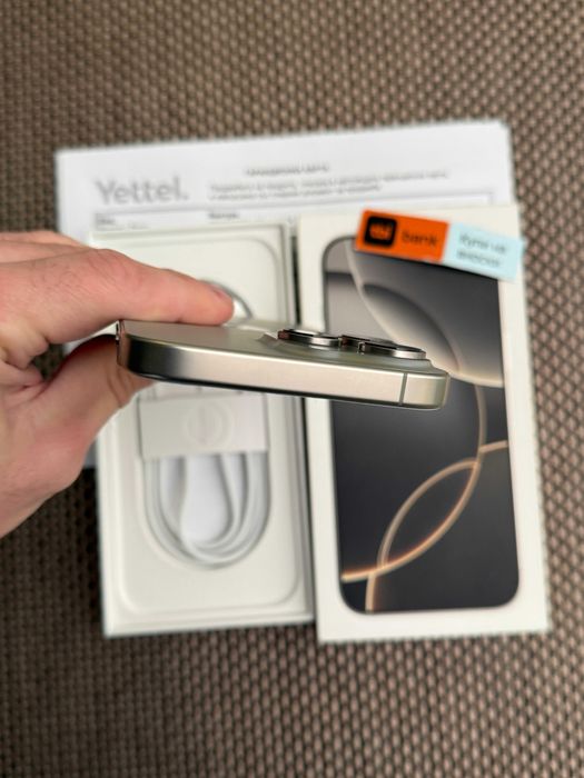 НОВ! Гаранция! iPhone 16 PRO MAX Лизинг от 78лв/м 256 Natural titanium