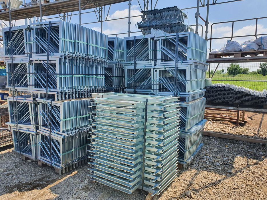 Cravate zincate stalp 15/45 cm, coltare cofraj stalp beton, vincluri