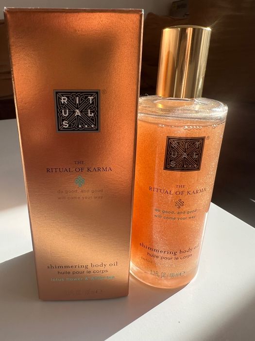 Блестящо олио за тяло - The Ritual of Karma body shimmer oil