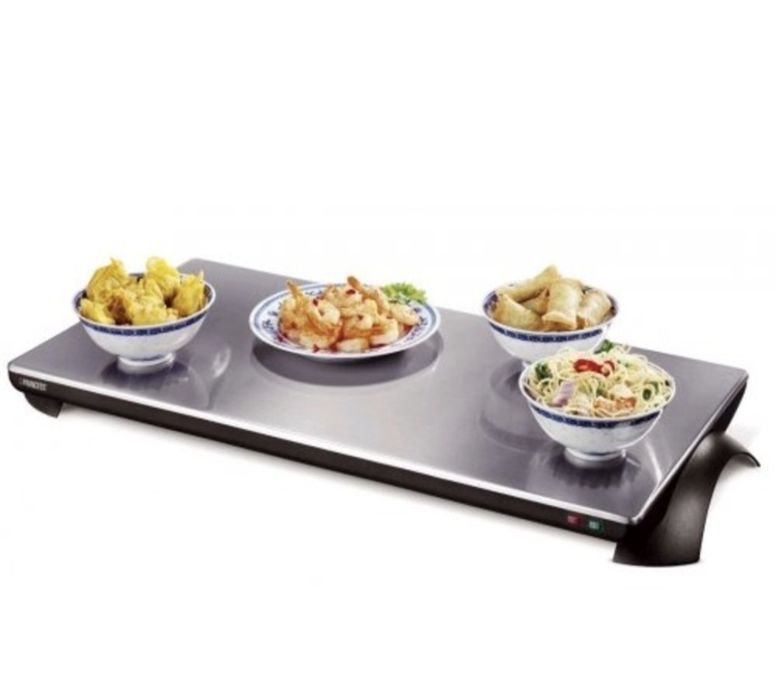 Princess плоча за поддържане на ястията топли 1000W,8мин-60мин.