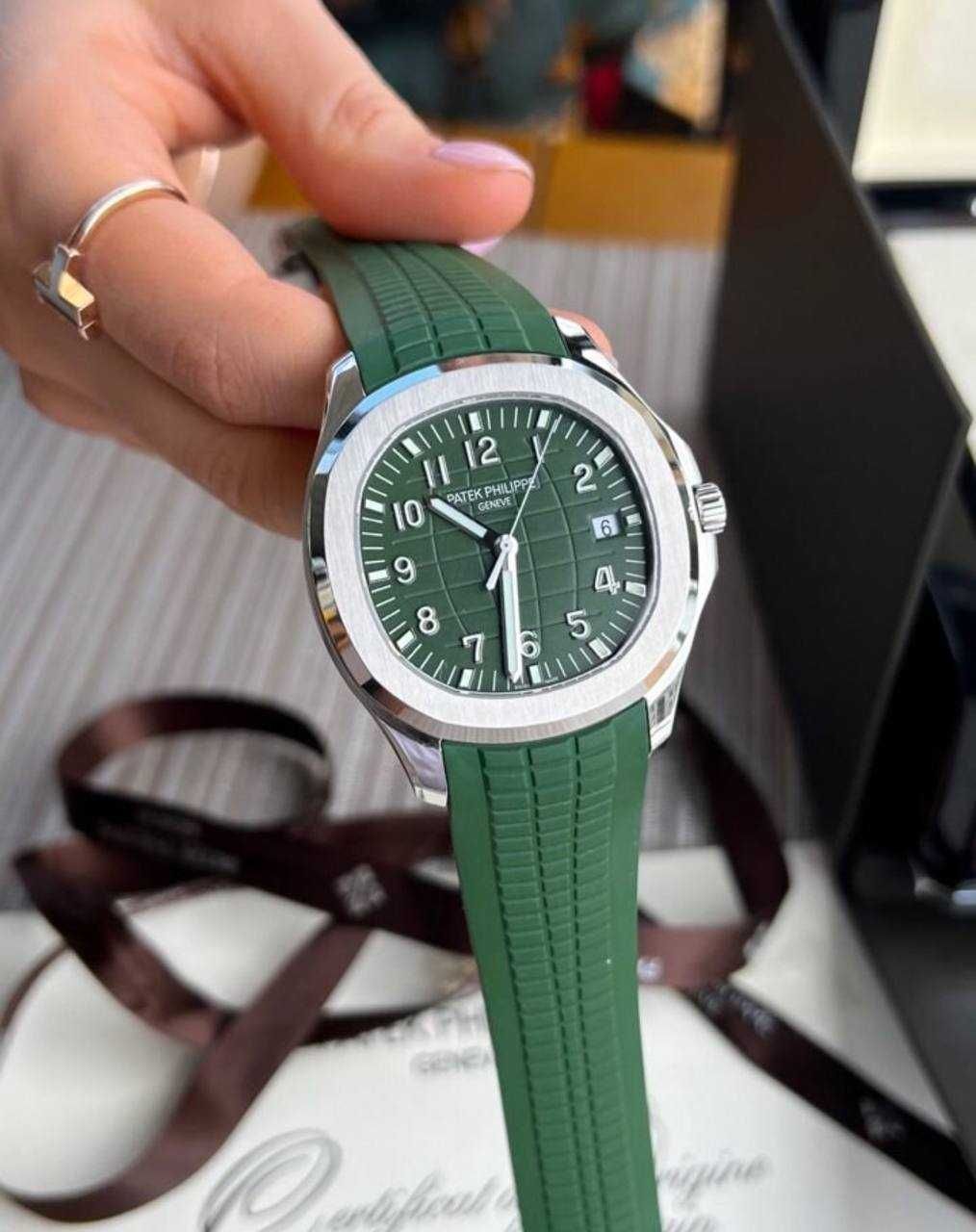 Patek Philippe Aquanaut green