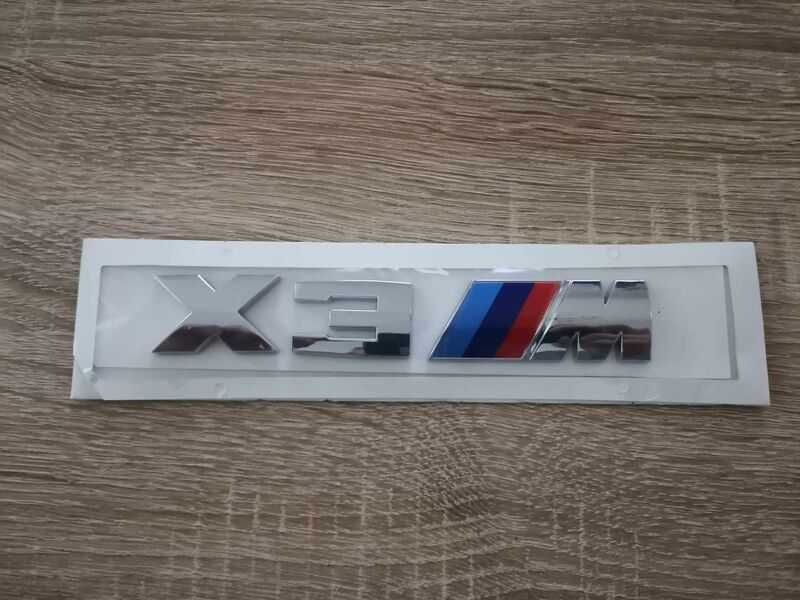 BMW X3 M сребриста емблема
