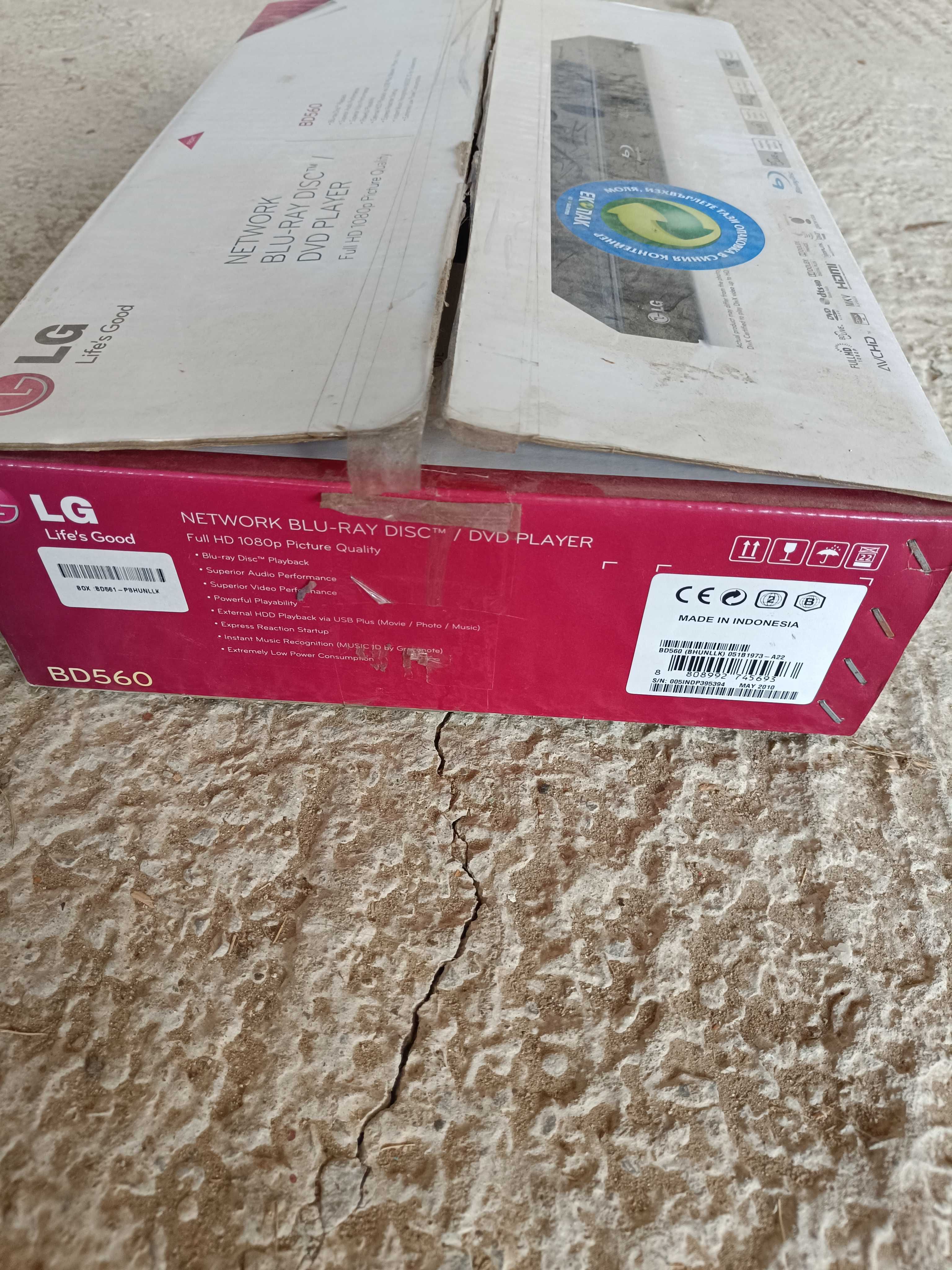 LG blu- ray- dvd НОВО