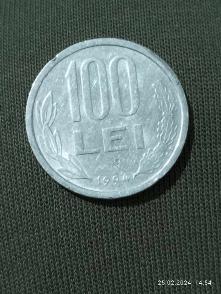 Vand Moneda 100 lei Rara