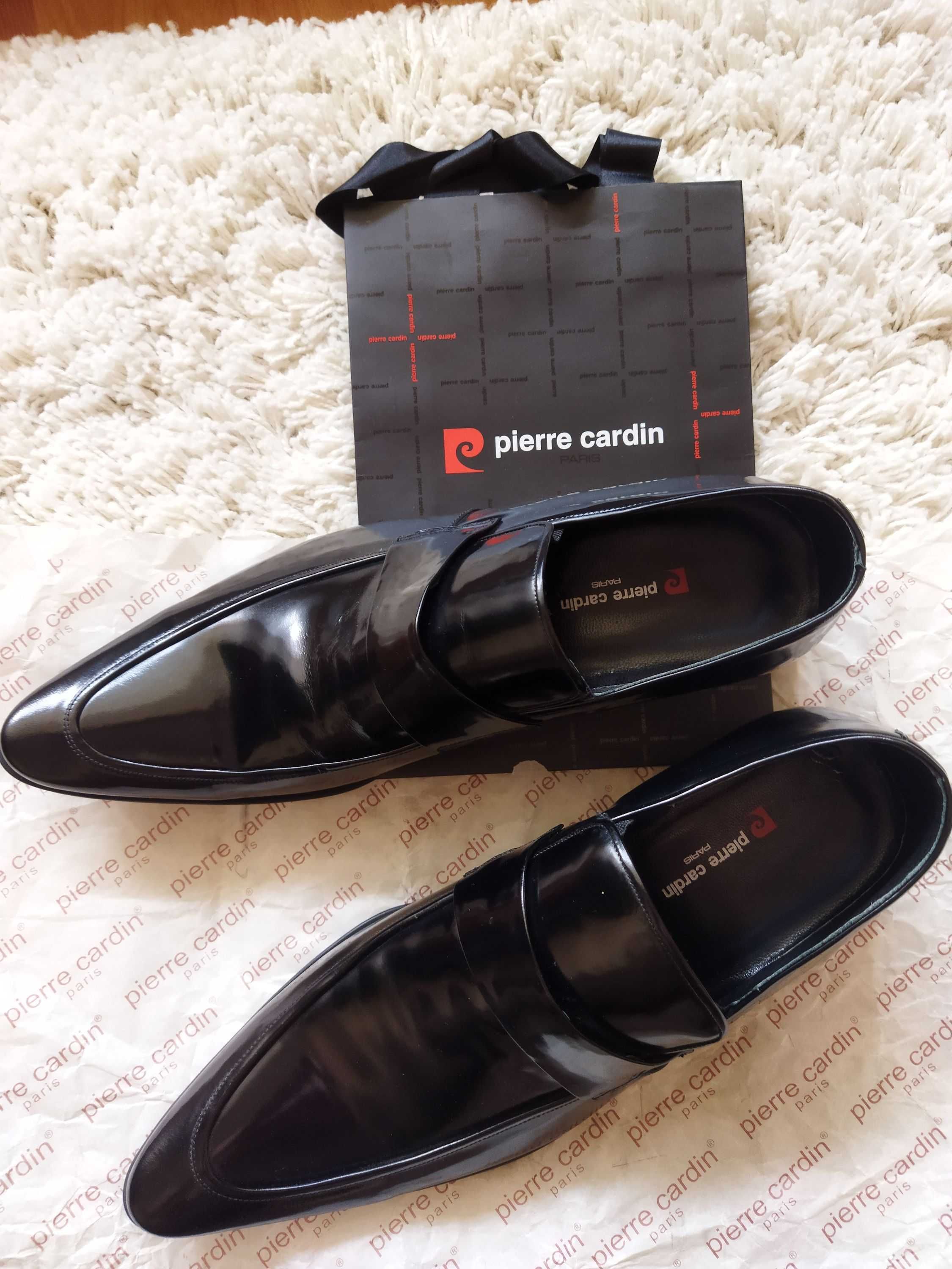 Туфли модельные Pierre Cardin (Франция),кожа,оригинал,новые,р-р 43