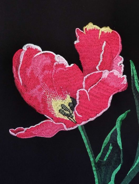 Нарядное платье с вышивкой