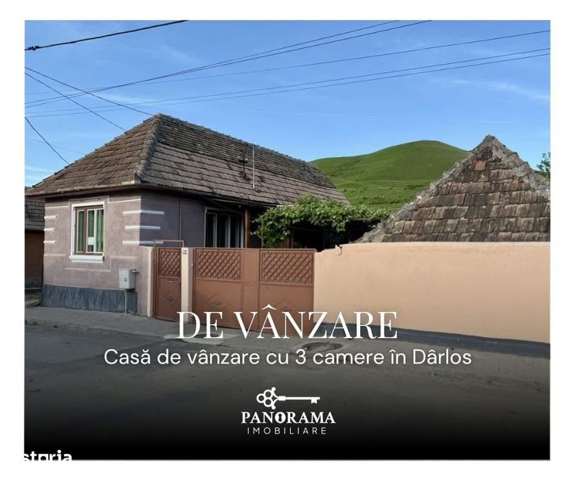 Casă tradițională la țară, în Dârlos