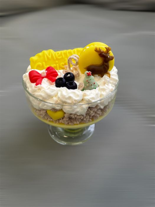 Гурме свещ от соев восък с аромат на коледни подправки