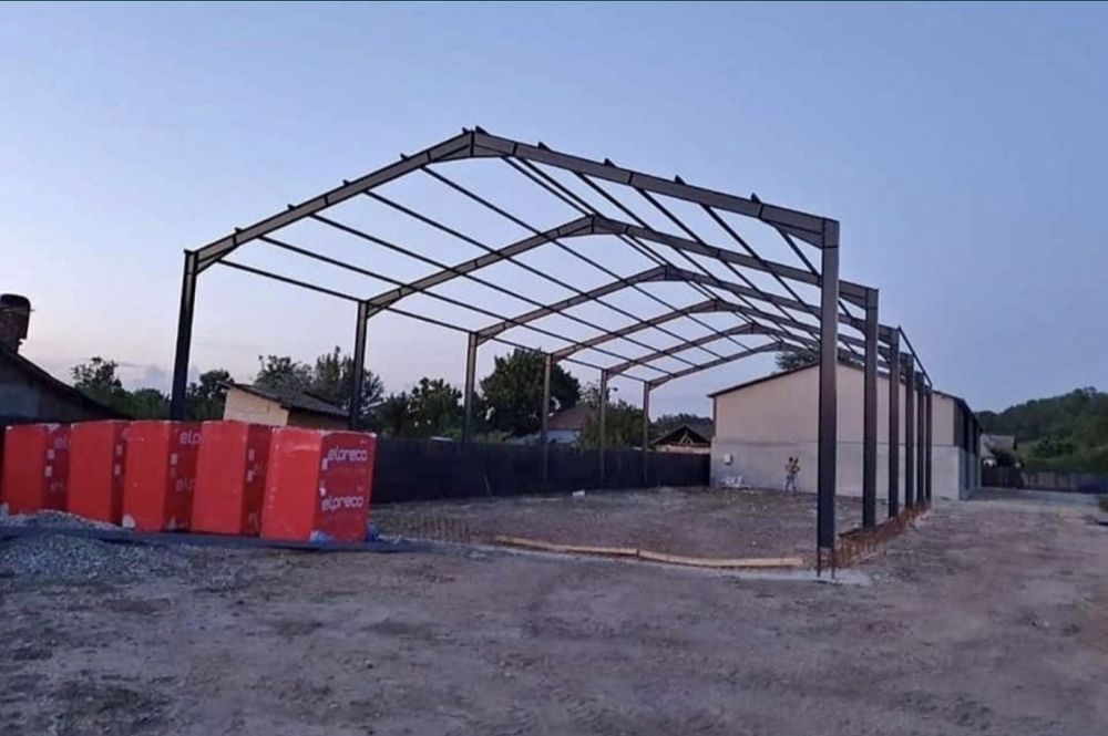 Vand hale și structuri metalice din europrofile