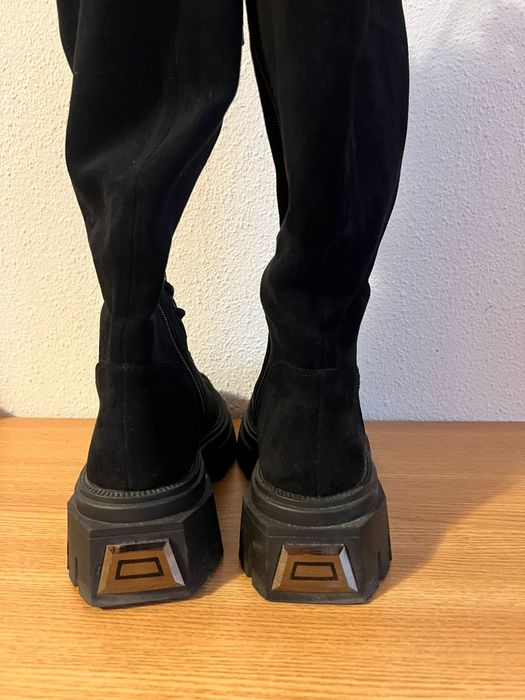 Cizme imblanite, o singură purtare mărime 37