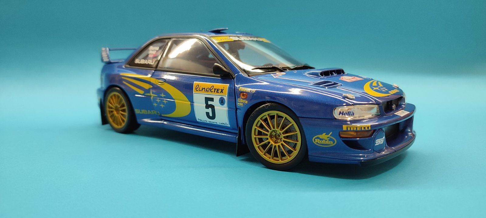 1:18 модел Subaru Inpreza WRC 1999 #5 Burns/Reid AutoArt