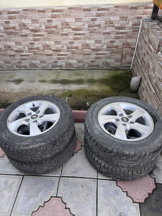 Диски Заводские Элантра с зимней резиной