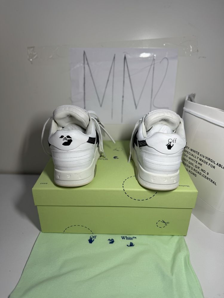 Adidași/Sneakers OFF-WHITE Out Of Office Low Black and white special