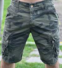Мъжки камуфлажни карго къси панталони