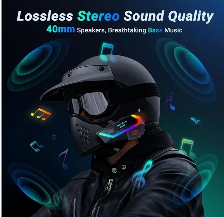 Căștile Bluetooth pentru motociclete G-max