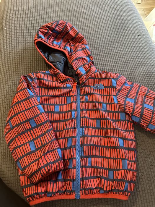 Geaca copii The North Face cu 2 fete 18-24 luni