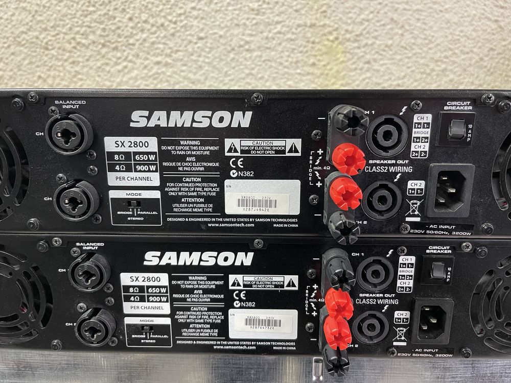 Крайни стъпала SAMSON SX-2800 - 2 БРОЯ
