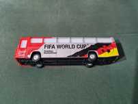 Macheta autobuz Mercedes O303 echipa Germaniei Cupa Mondiala 1990