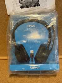 casti cu fir Logitech H390