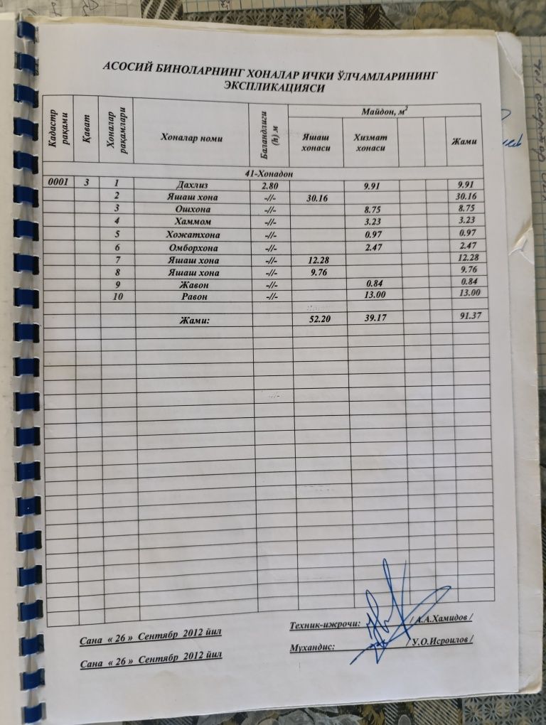 Квартира уч хонали
