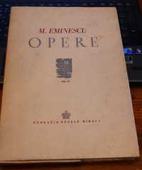 MIHAI EMINESCU - OPERE VOL. III - 1944 Perpessicius Numerotat no. 86