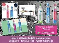 Reincarnare butelii Sodastream, Grohe, Soda Star...etc. CO2 alimentar