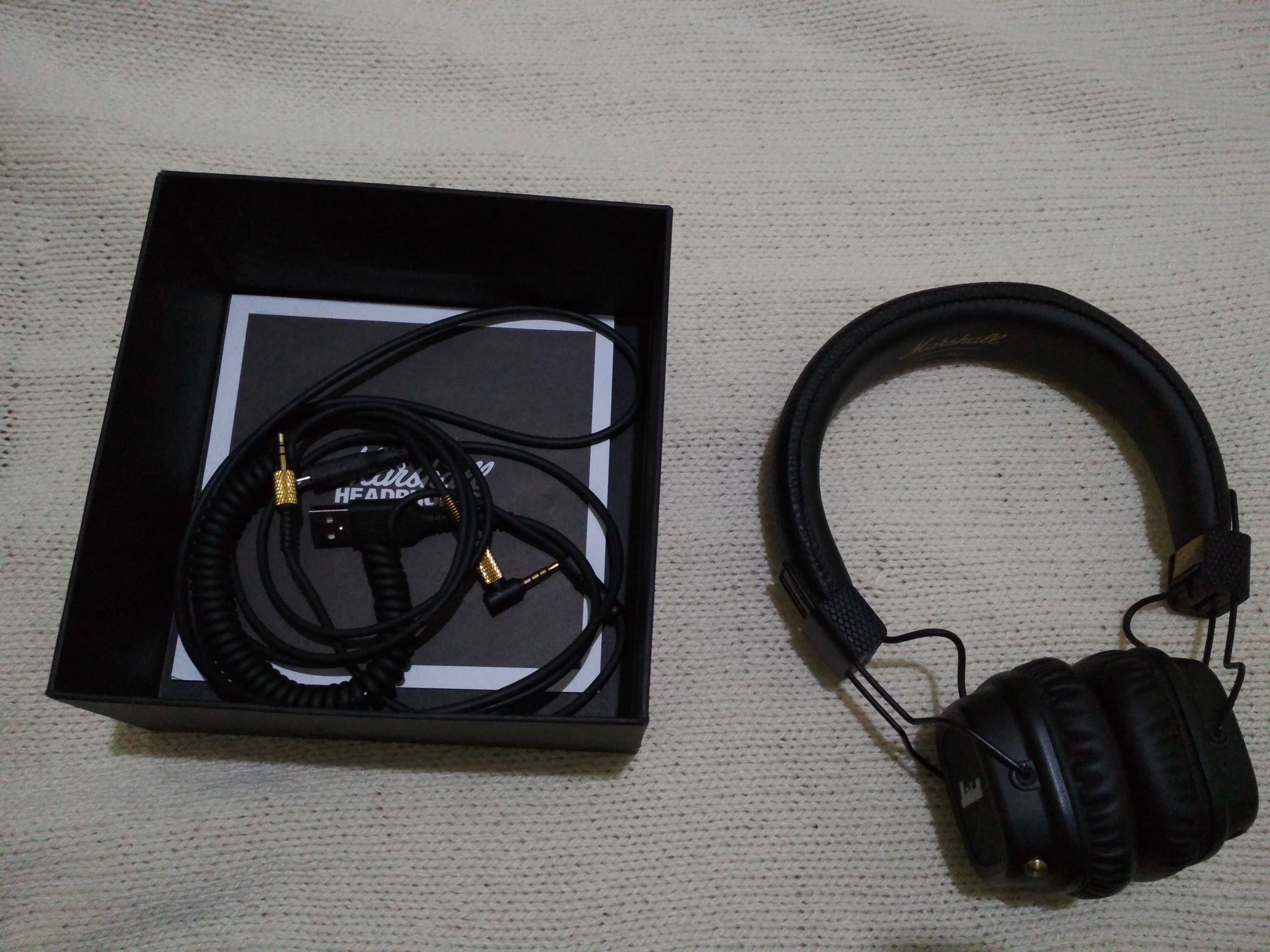 Наушники Marshall Major 2 Bluetooth Black