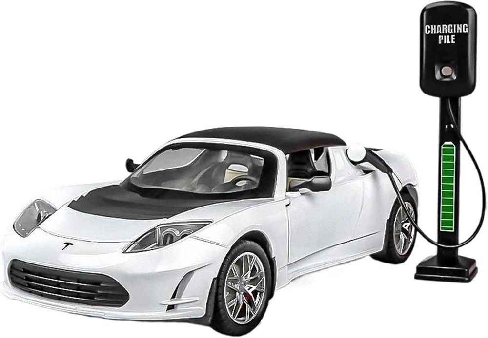 Tesla Roadster 1/24 Тесла умален хоби модел 1/24