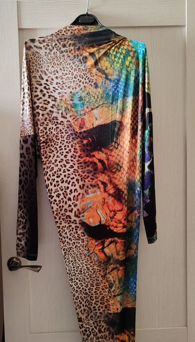 Вечернее платье с принтом