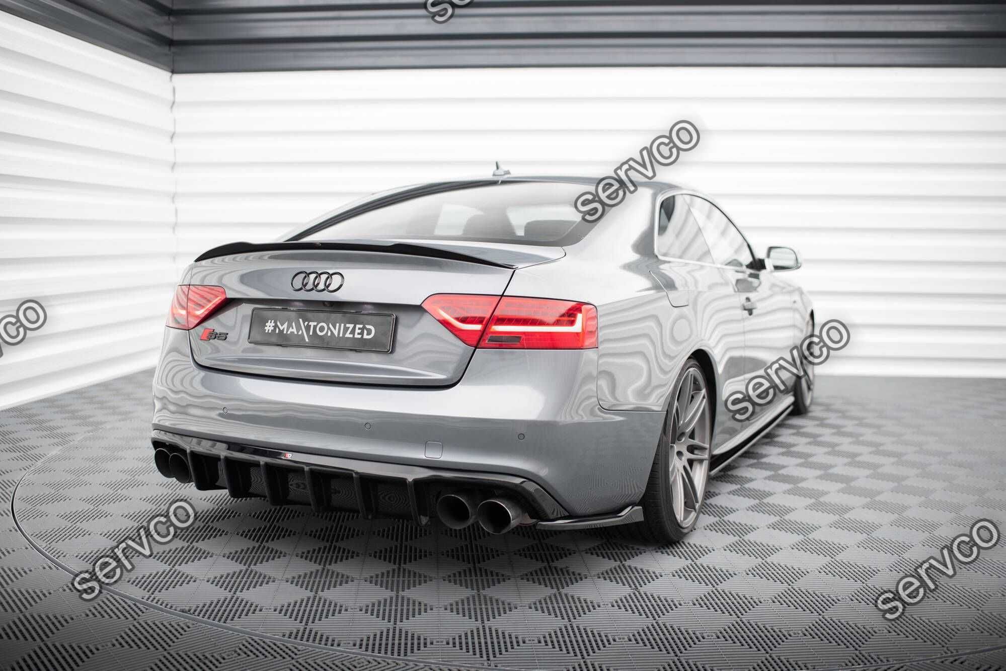 Prelungire bara spate Audi S5 Coupe 8T 2011-2016 v33 - Maxton Design