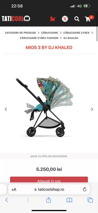 Vand Carucior Cybex Mios by DJ KLALED