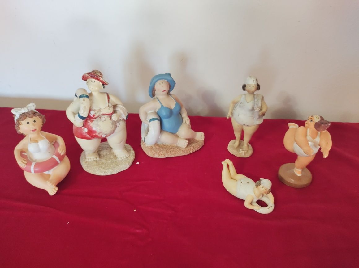 Vintage figurine nane la plaja  Pommerntraum  Nanele Rubens