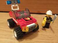 Lego 7241 Fire Car complet