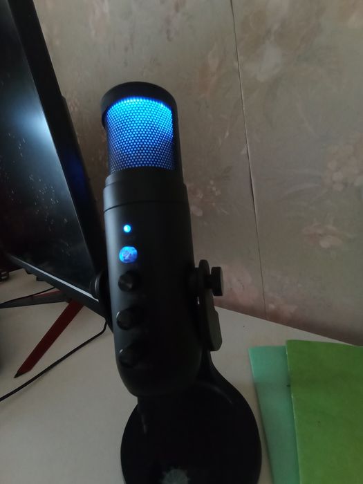Микрофон  Elima mic 360° Эхо, подавление шума.