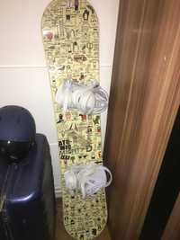 Snowboard complete set (board, bindings, boots)