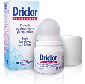 Дриклор (Driclor®) 20ml и 75ml лучшее средство от излишней потливости!