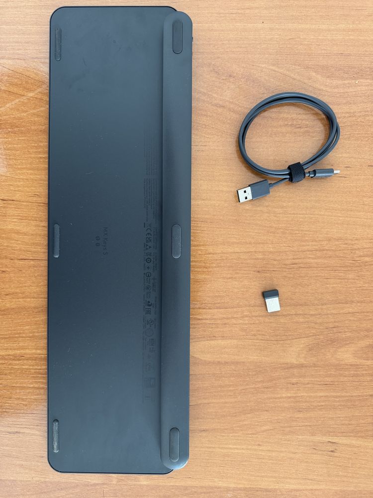 Беспроводная клавиатура Logitech MX Keys S Черный