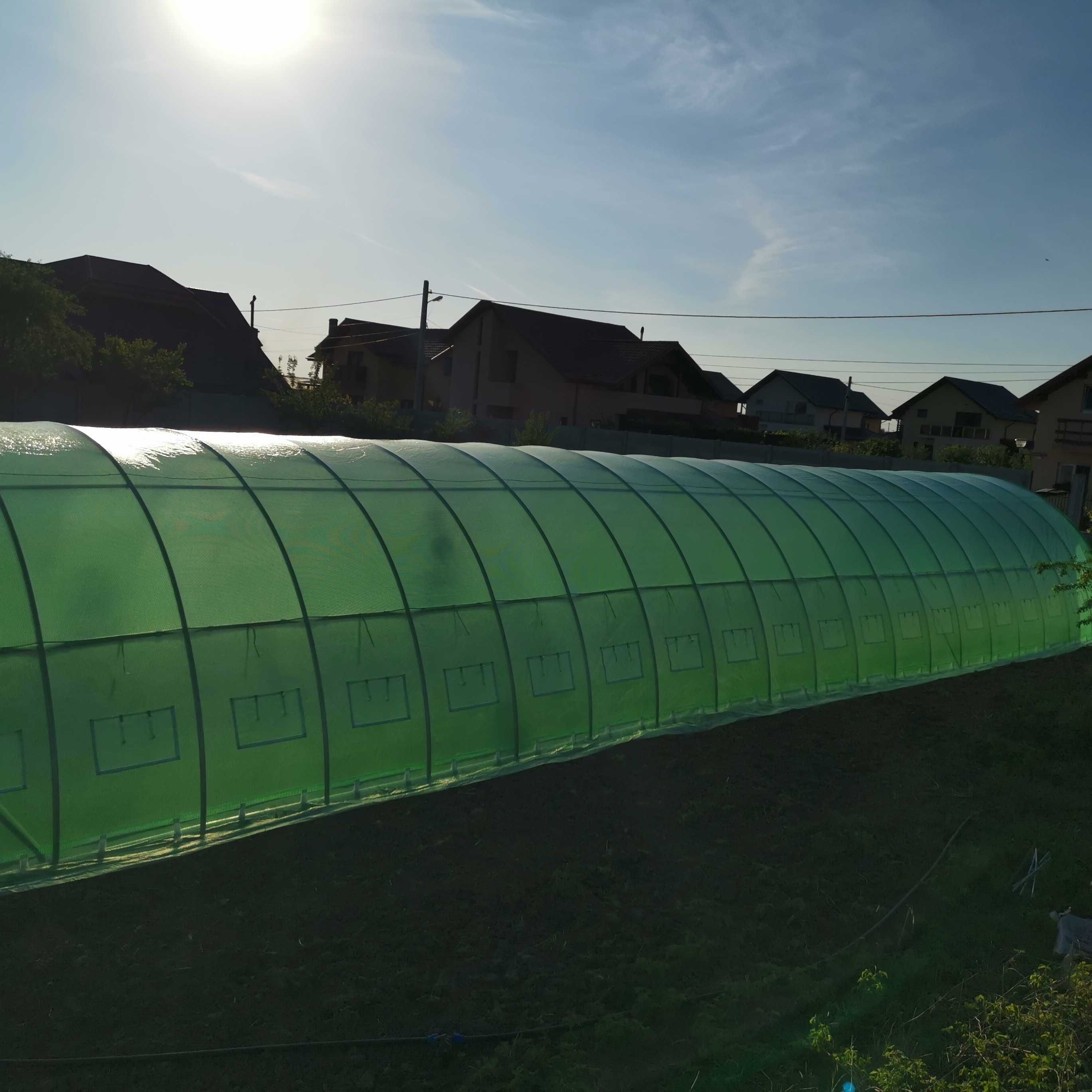 Solar solarii sera gradina teava galvanizata folie armatura AB